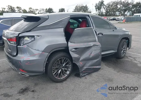 2021 Lexus Rx 350 F Sport Handling from USA, damaged, VIN 2T2YZMDA3MC282628